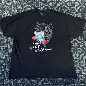Dragon Ball Z KAME HAME HAAAA Short Sleeve T-Shirt Black by Funimation Sz 2XL
